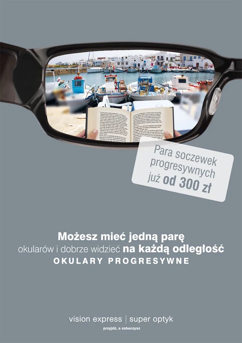 Ile kosztują okulary progresywne w Vision Express? Ceny i opcje, które zaskakują