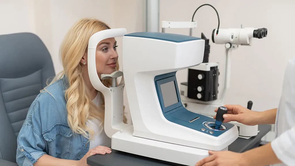 Jak wygląda badanie wzroku u okulisty: poznaj szczegółowy przebieg wizyty